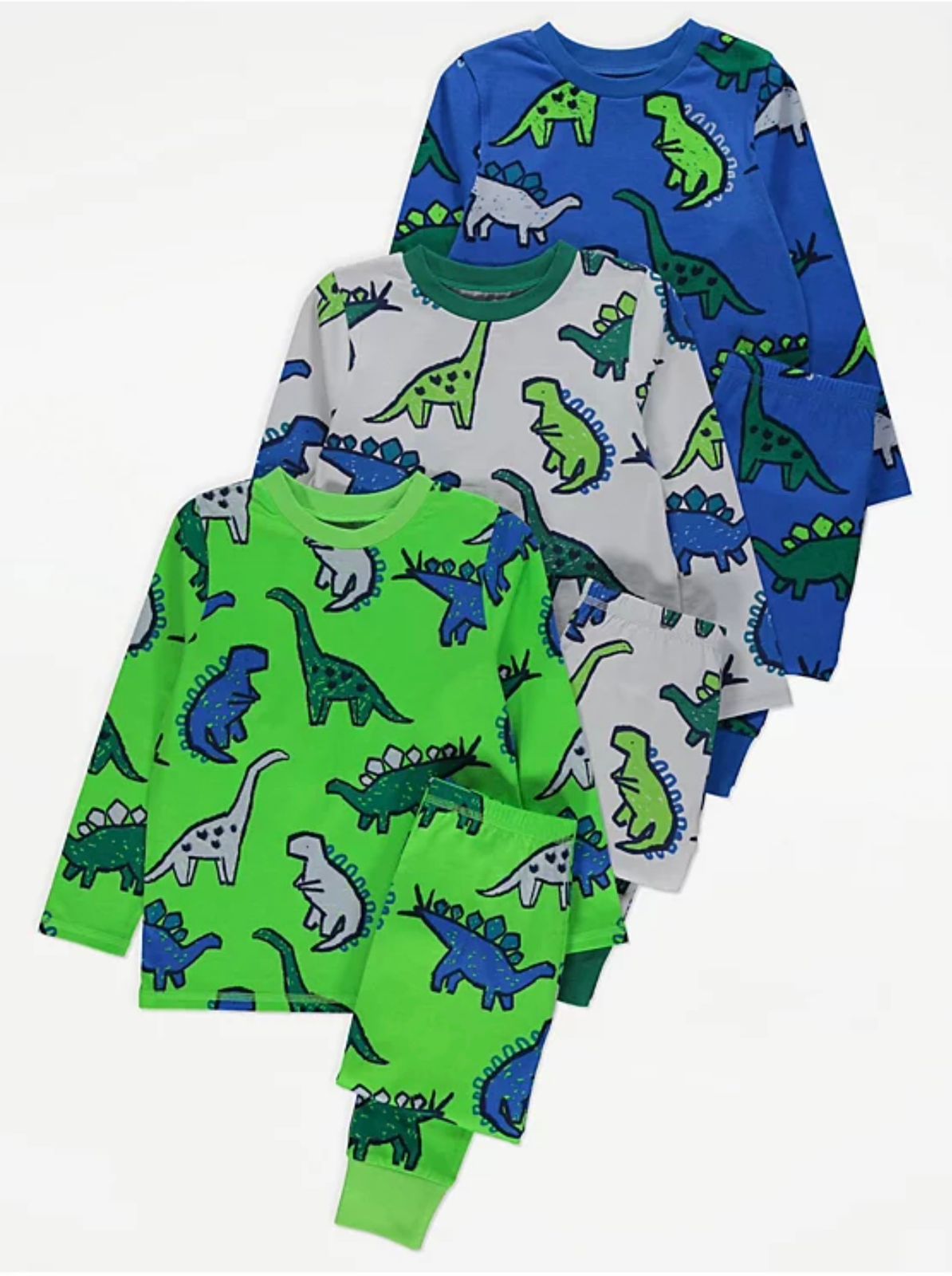 GEORGE COTTON PJ SET PACK OF 3