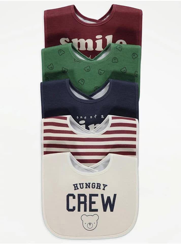 HUNGER CREW BIBS PACK OF 5