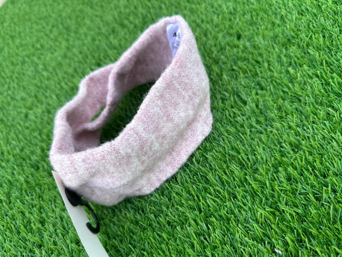 KNIT HEAD AND HAIR BAND