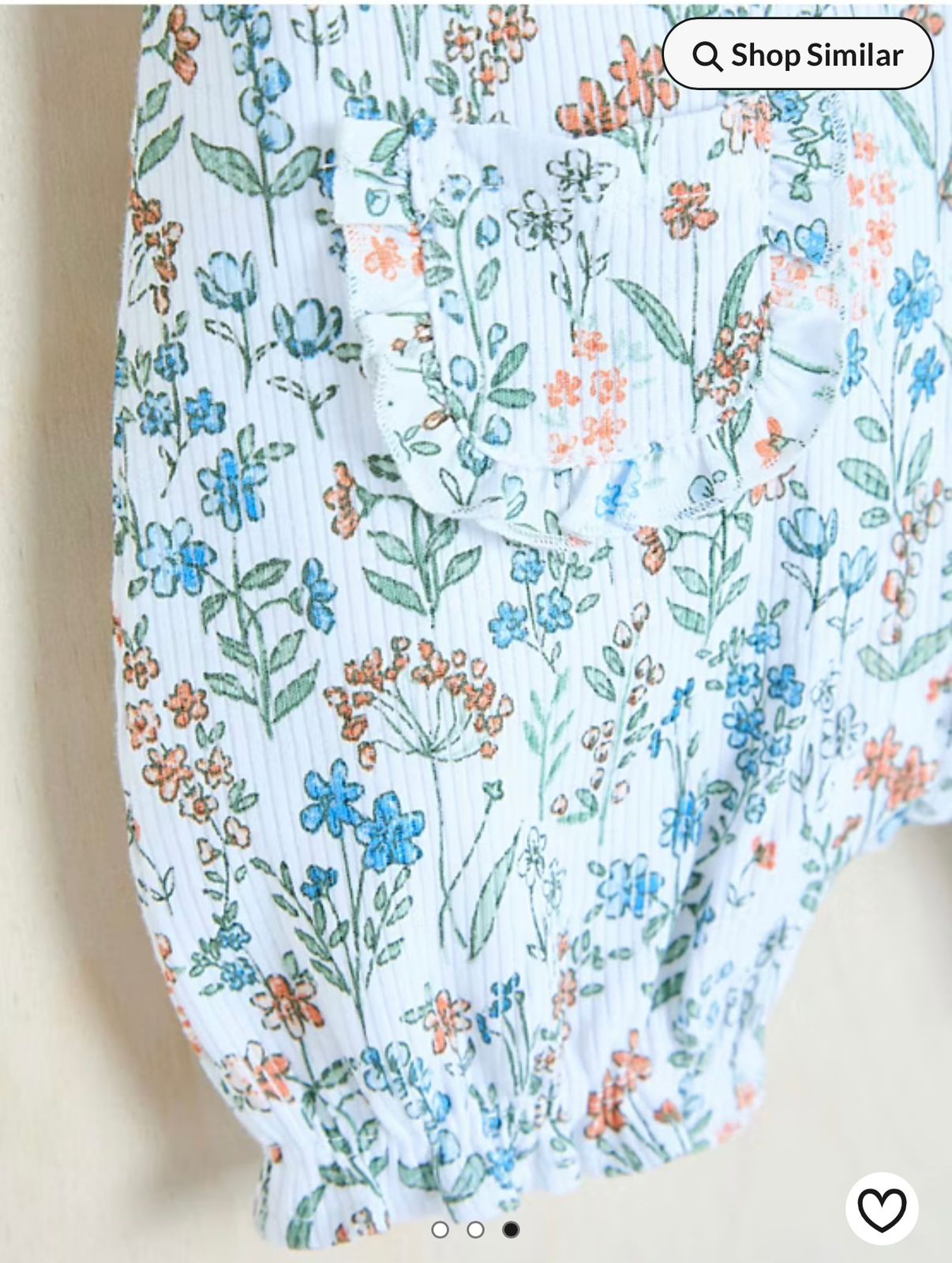 BILLIE FAIERS DISTY FLORAL ROMPER AND HAT OUTFIT