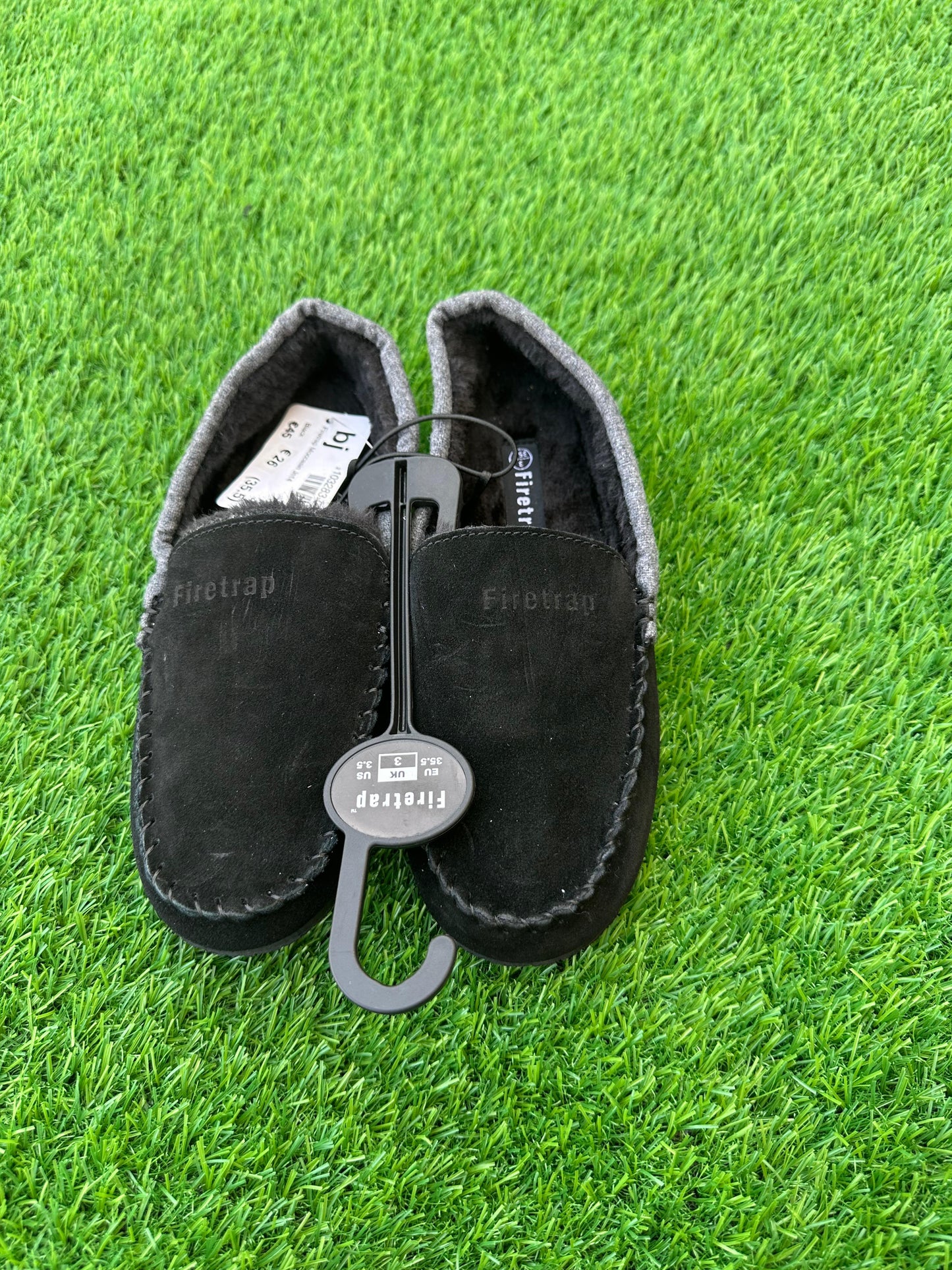 FIRETRAP BLACK MOCCASIN