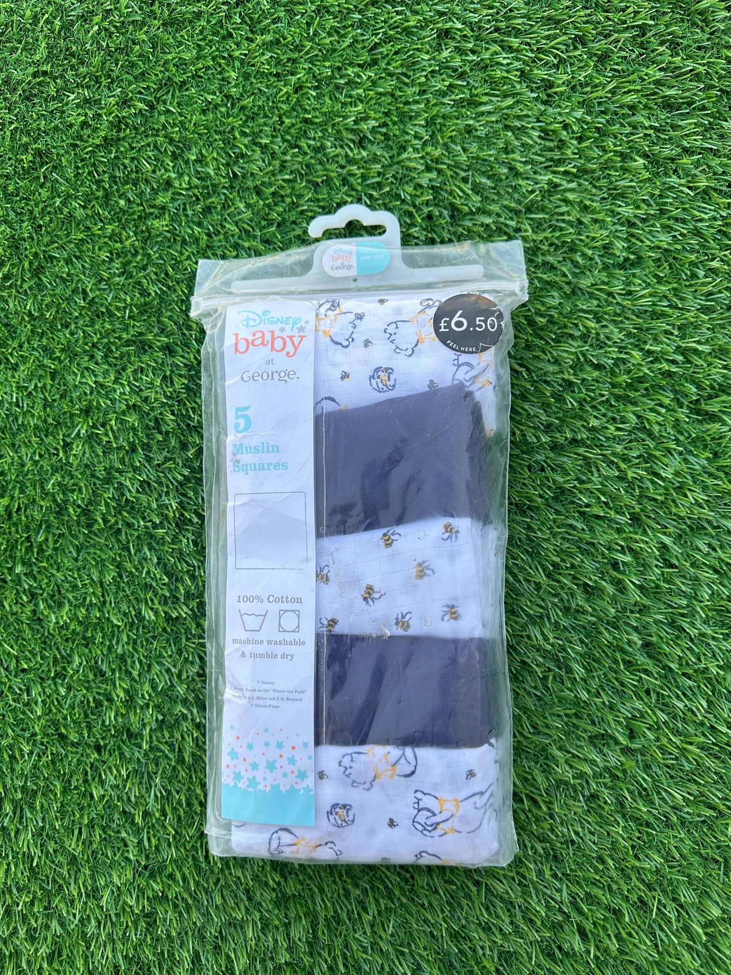 GEORGE DISNEY BABY MUSLIN SQUARES