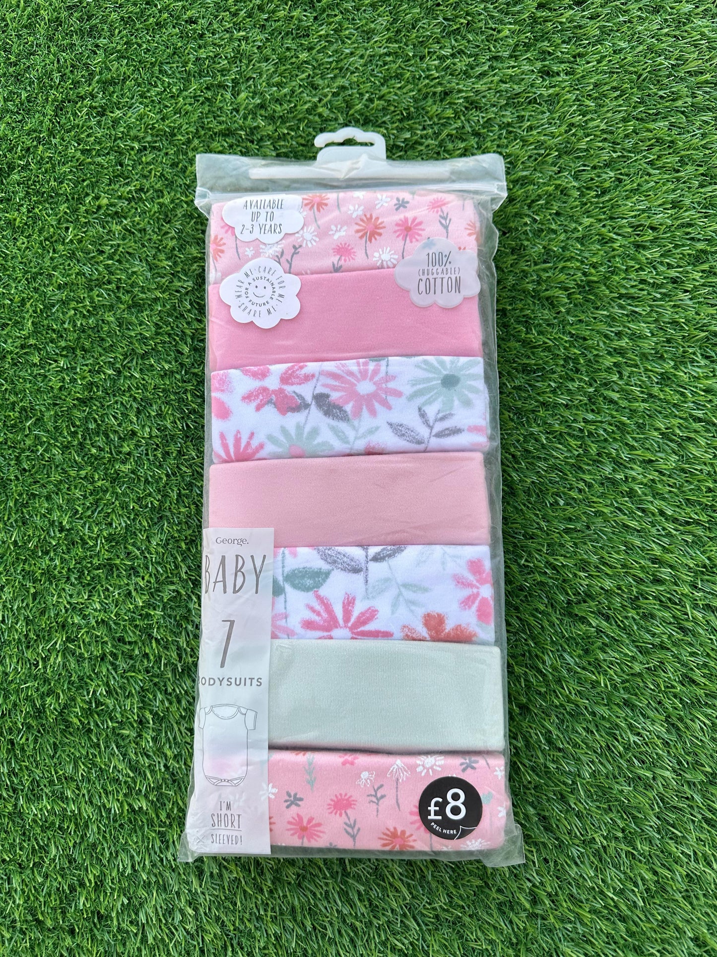 GEORGE BABY SUITS PACK OF 7