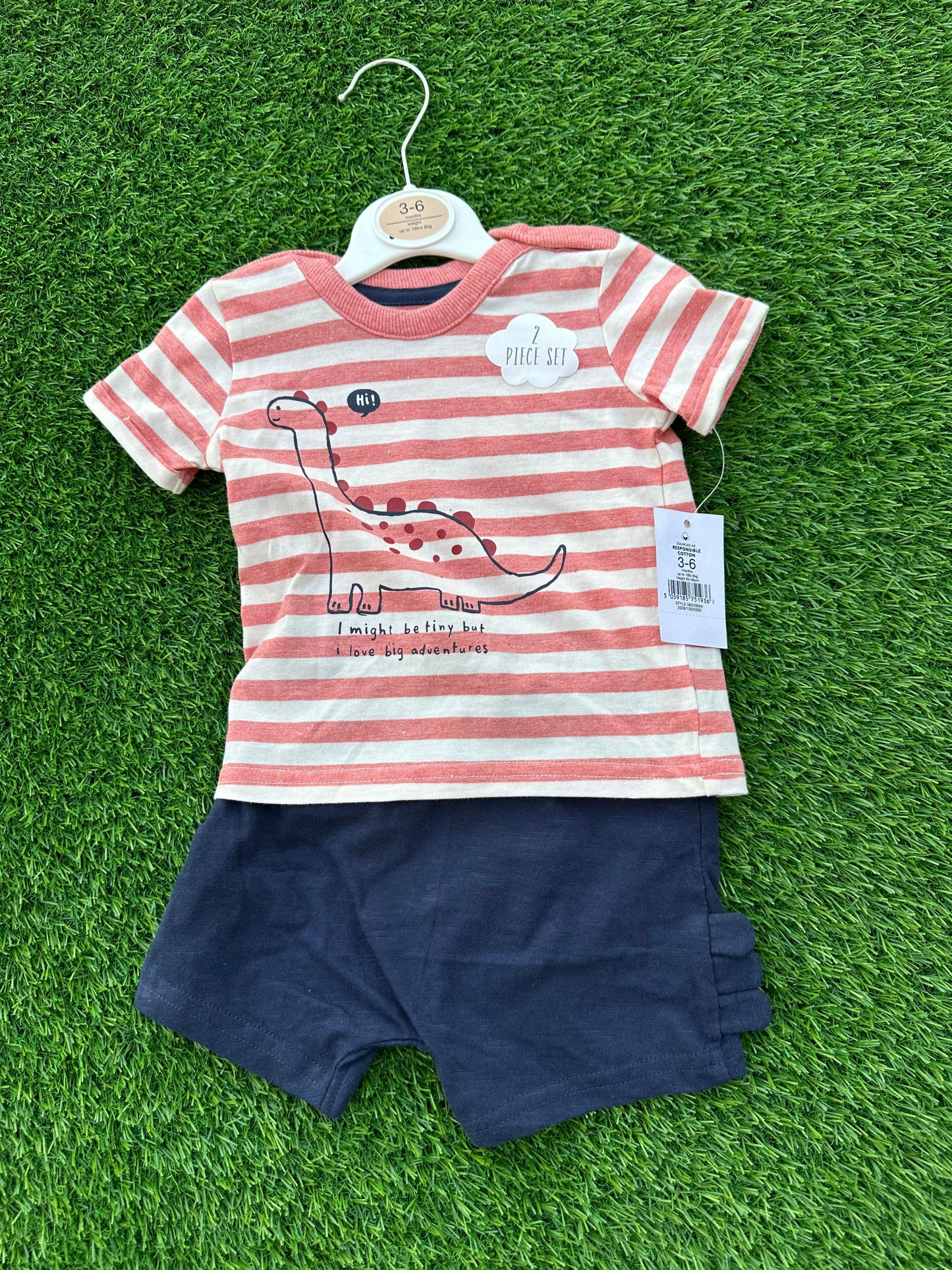 GEORGE 2 PIECE SHORT AND SHIRT SET