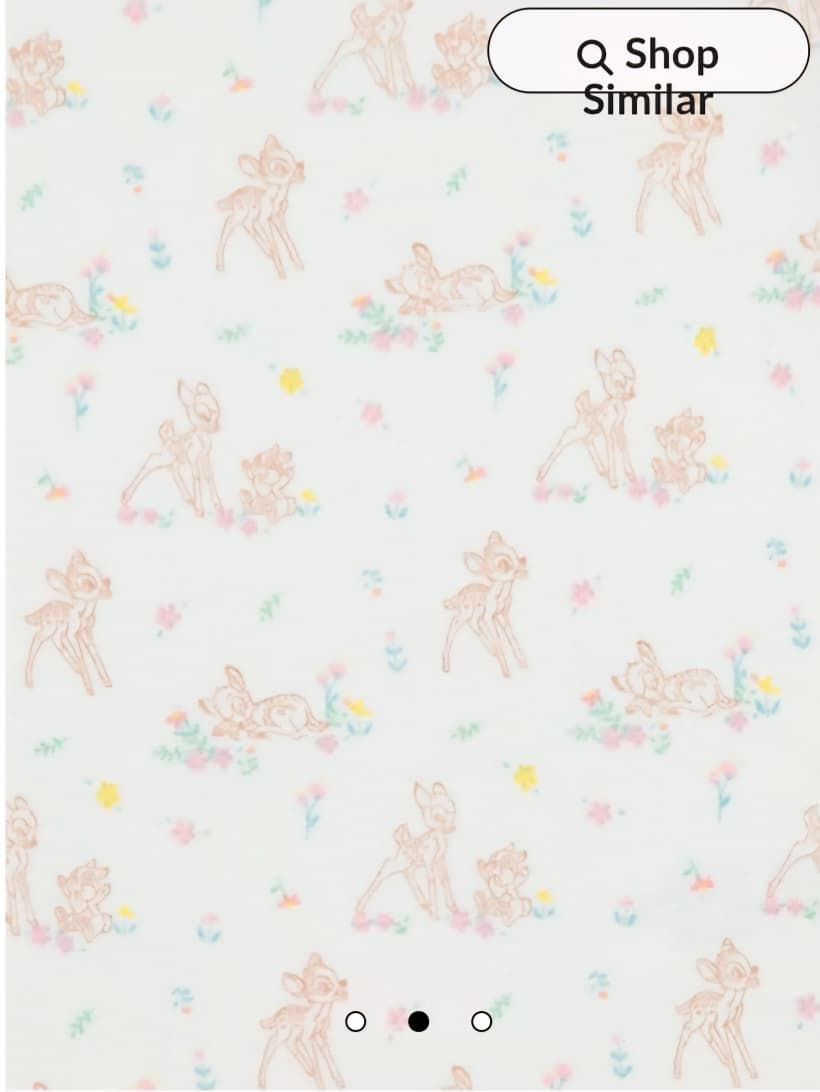 GEORGE DISNEY BANBI SHORT SLEEVE PJ SET PACK OF 2