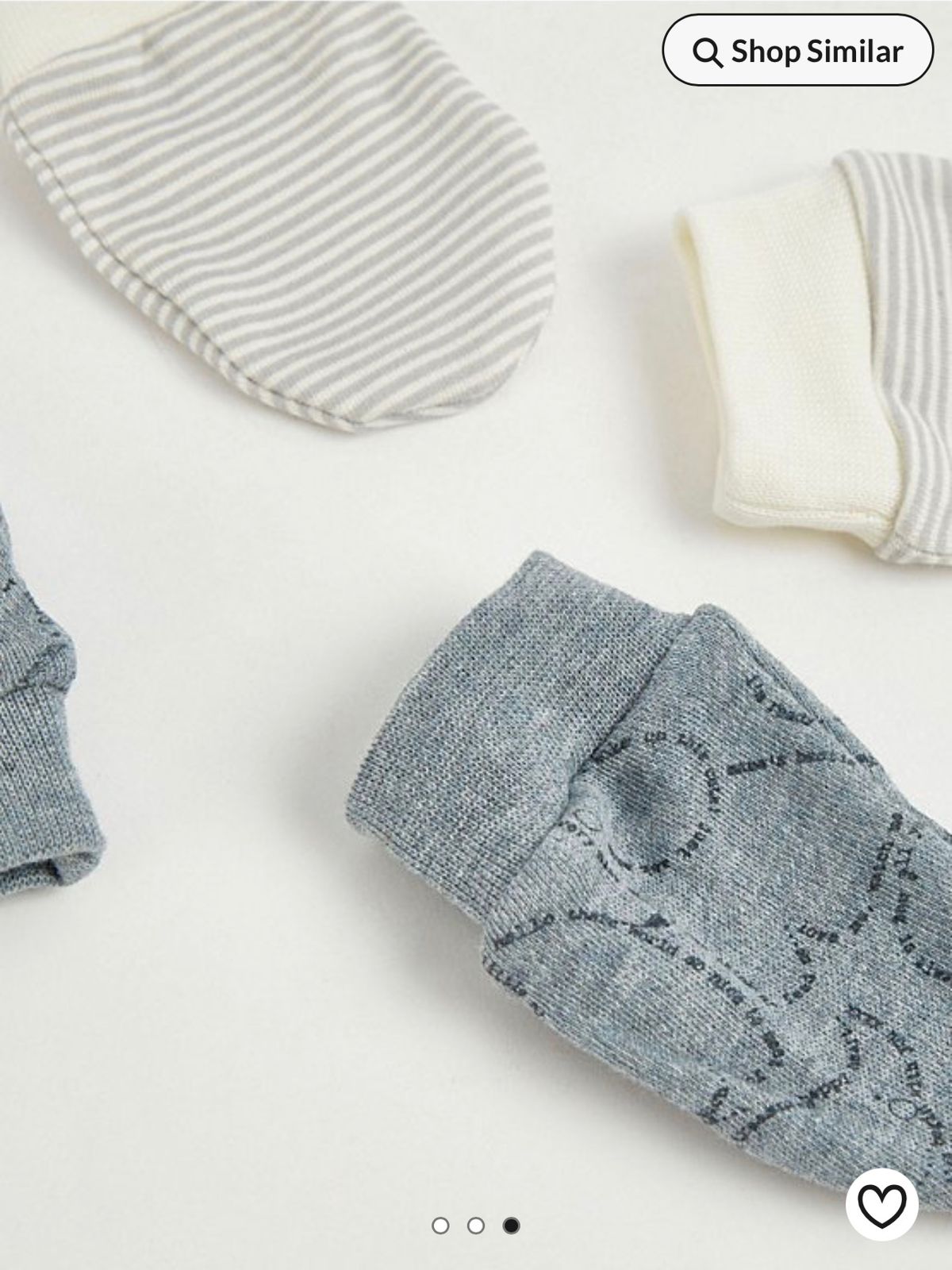 GEORGE ELEPHANT HAT AND SCRATCH MITTS PACK OF 2