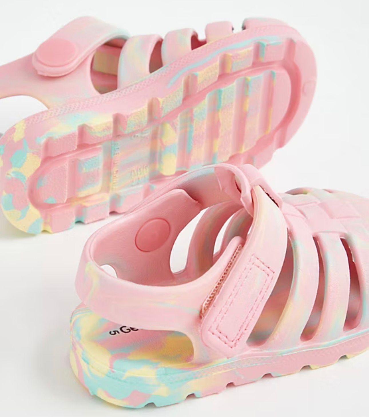 GEORGE PINK MAEBLE FISHERMAN SANDLS