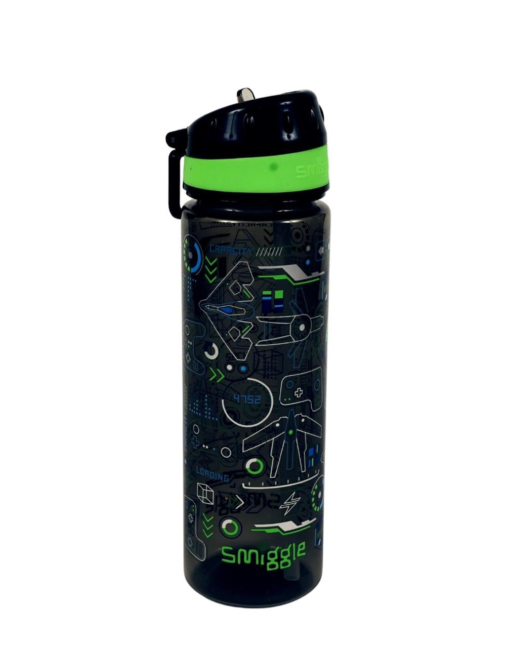 SMIGGLE SIPPER SPACE BPA FREE WATER BOTTLE 650ML
