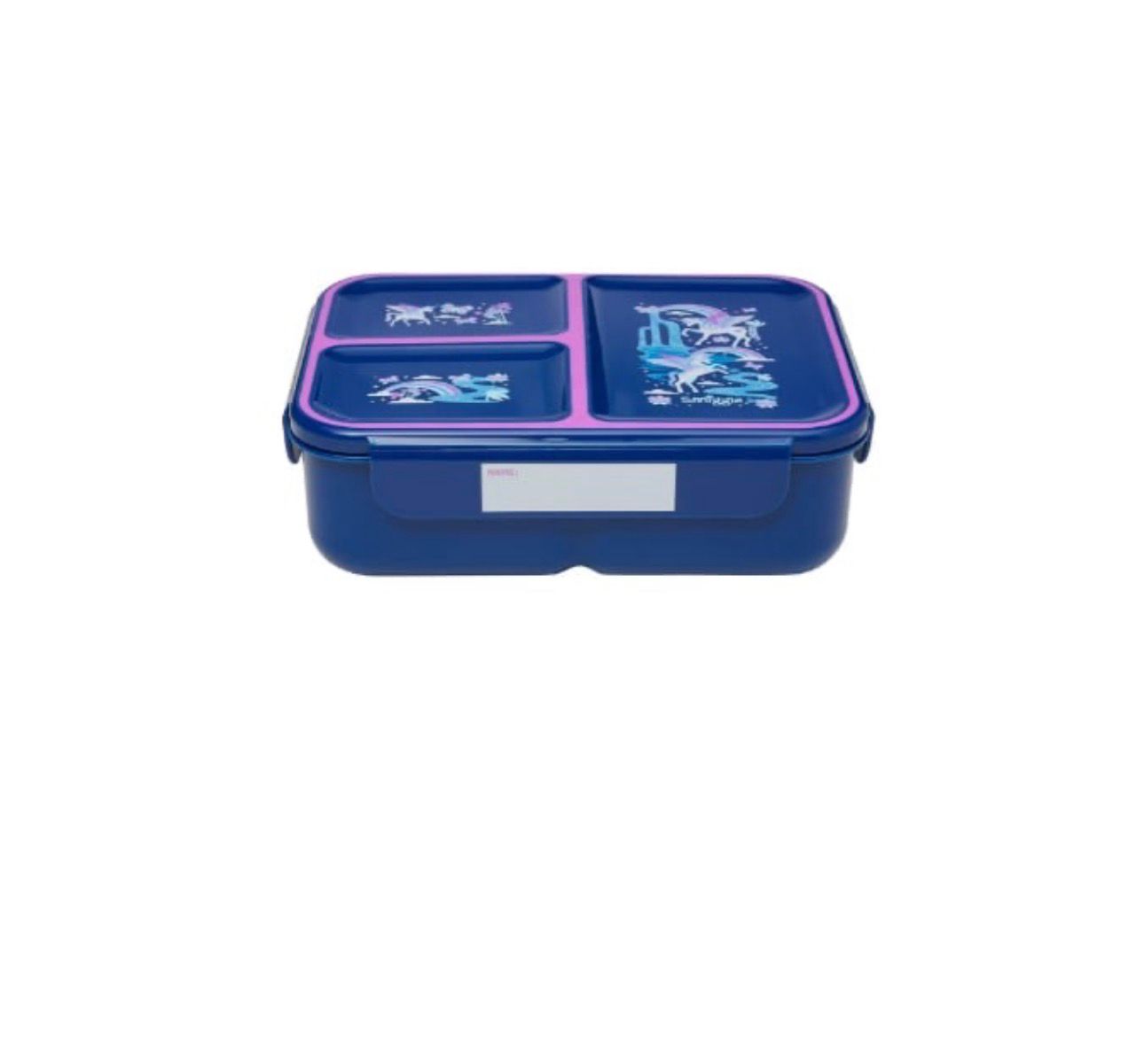 SMIGGLE AWAY UNICORN BOOST TRIO LUNCH BOX