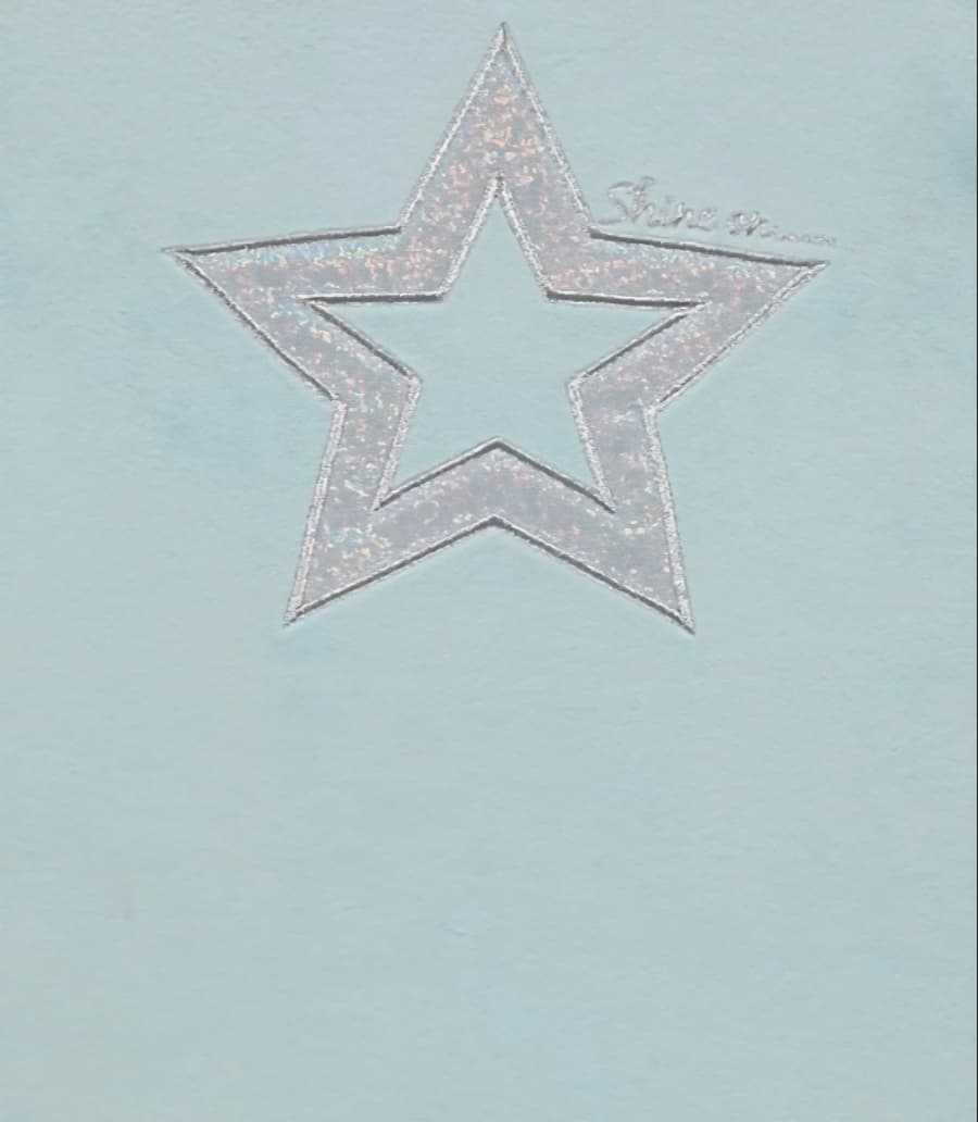 GEORGE MINT HOLOGRAPHIC STAR FLEECE PJ SET