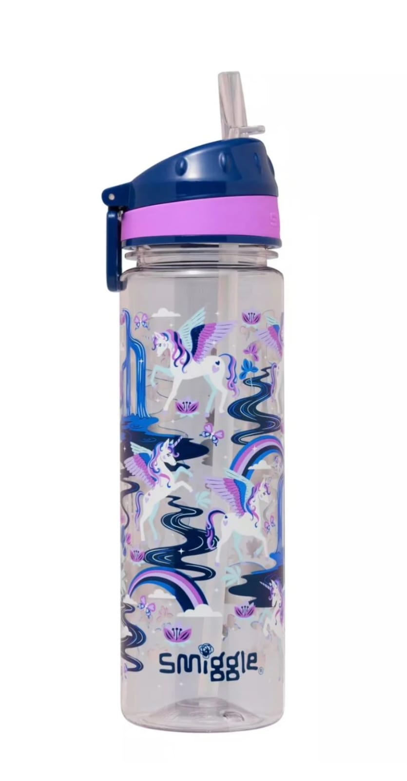SMIGGLE SIPPER UNICORN BPA FREE WATER BOTTLE 650ML