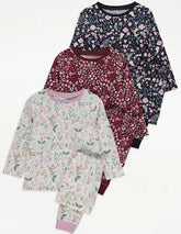 GEORGE COTTON PJ SET PACK OF 3