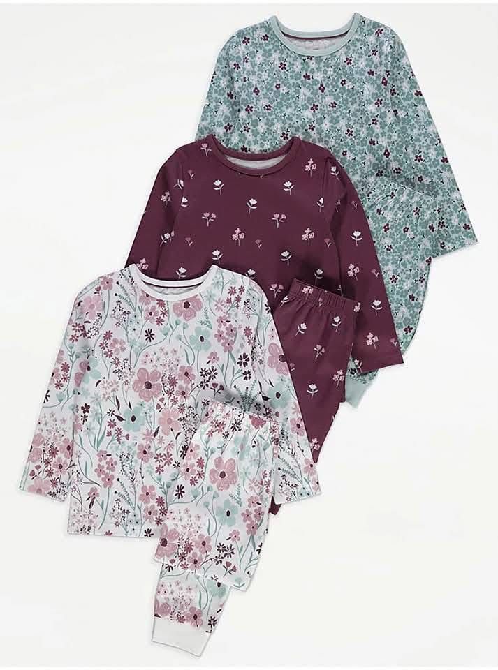 GEORGE COTTON PJ SET PACK OF 3