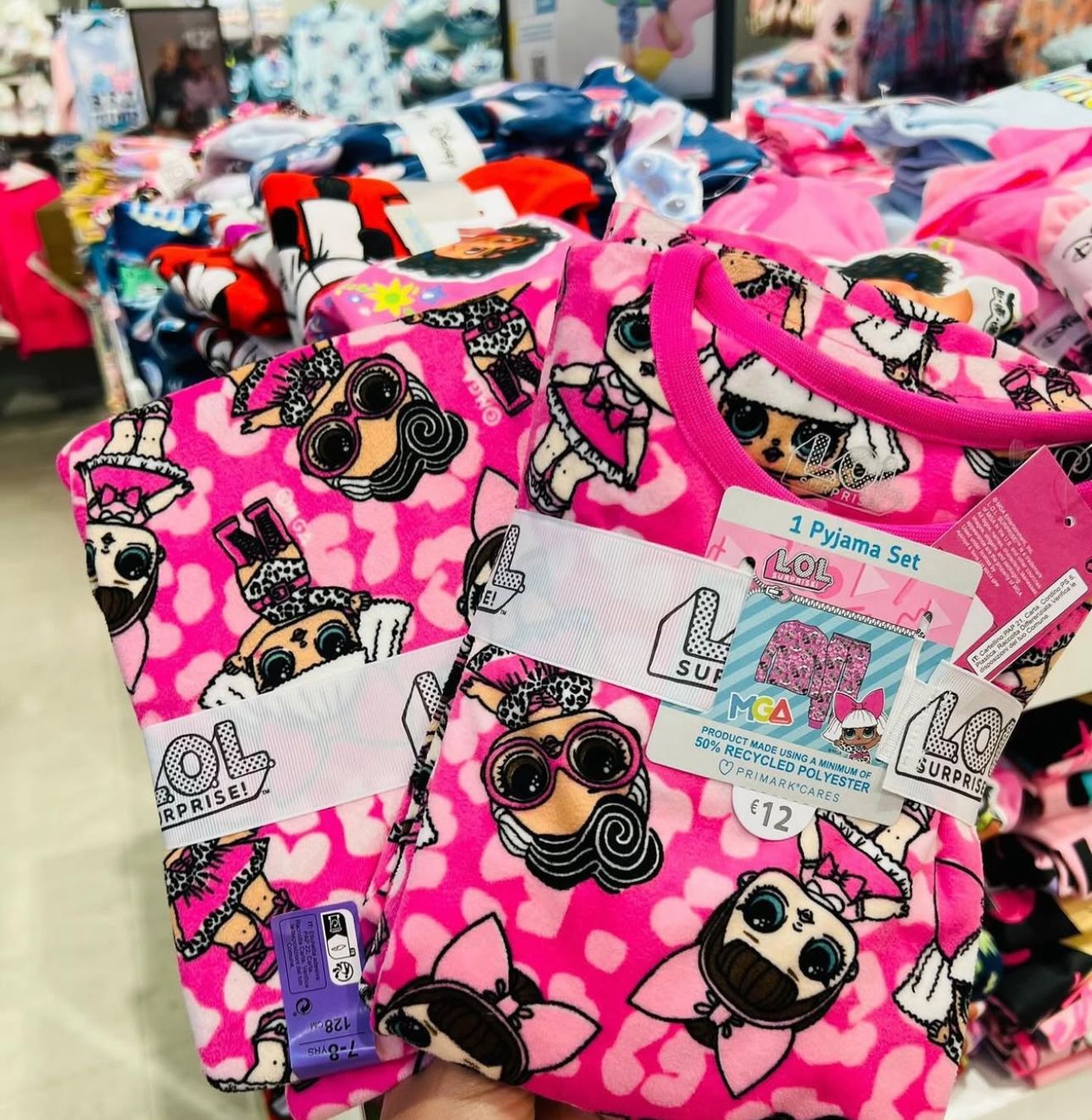 PRIMARK LOL FLEECE PJ SET