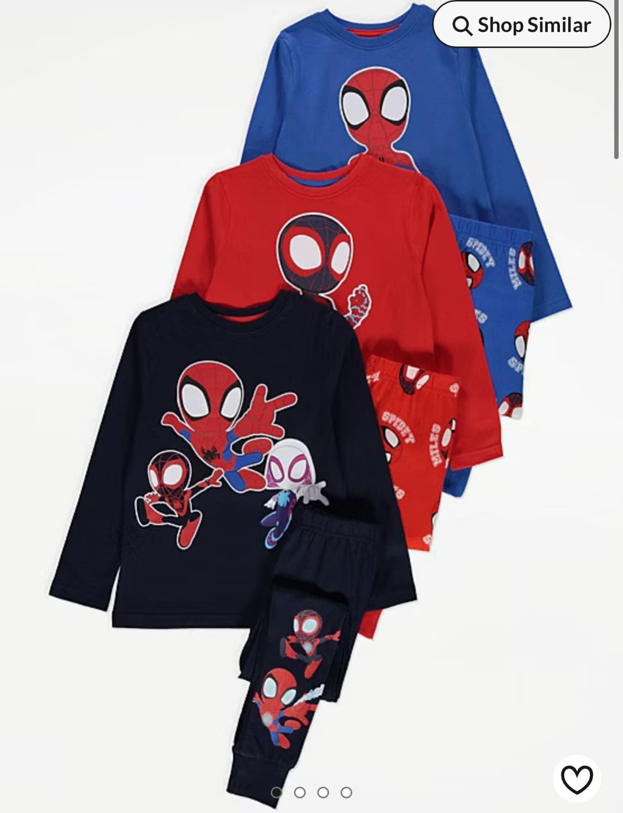 GEORGE COTTON PJ SET PACK OF 3