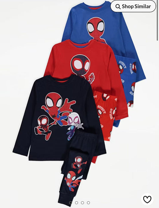 GEORGE COTTON PJ SET PACK OF 3