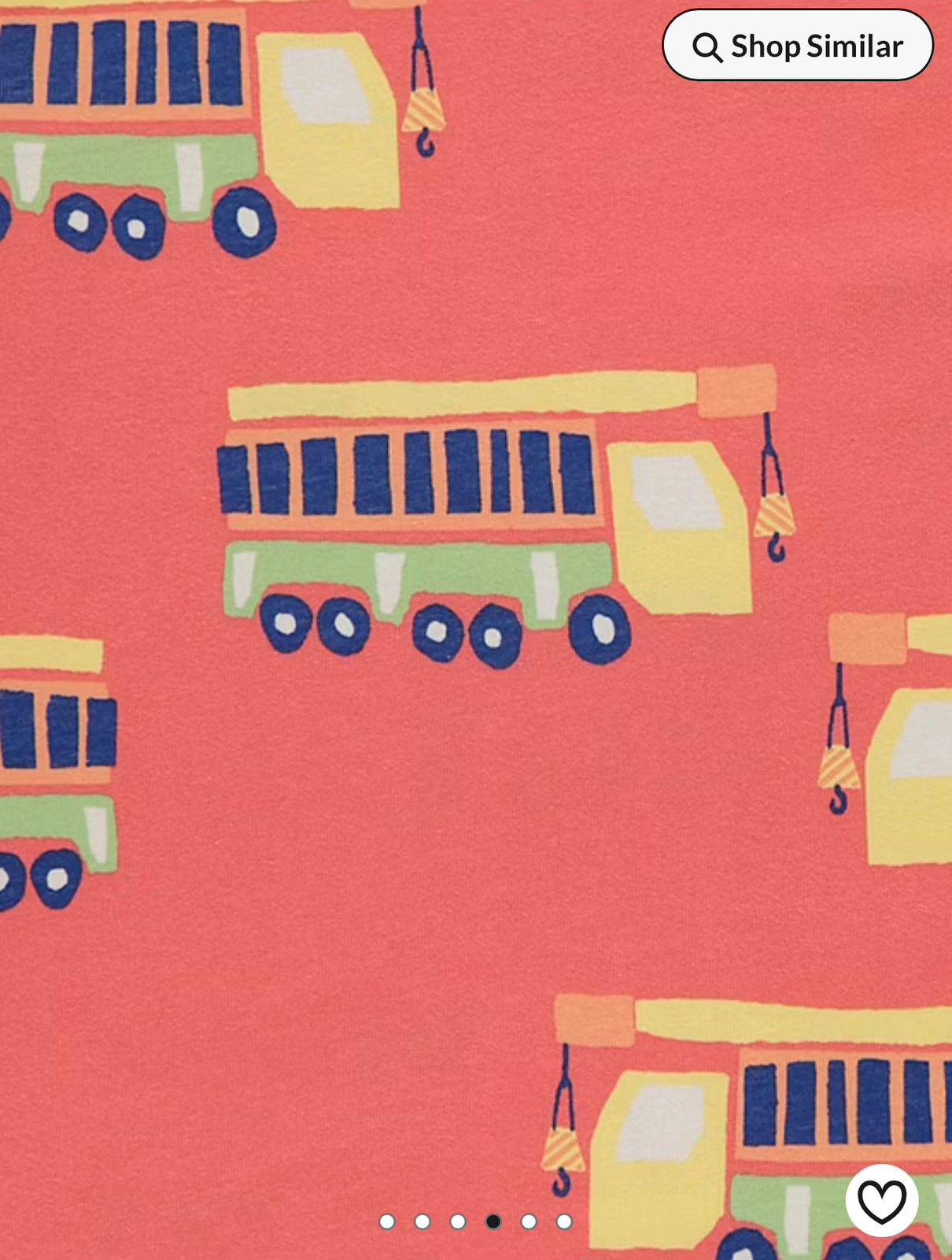 GEORGE VEHICLE PRINT SHORT PJ SET PACK OF 5