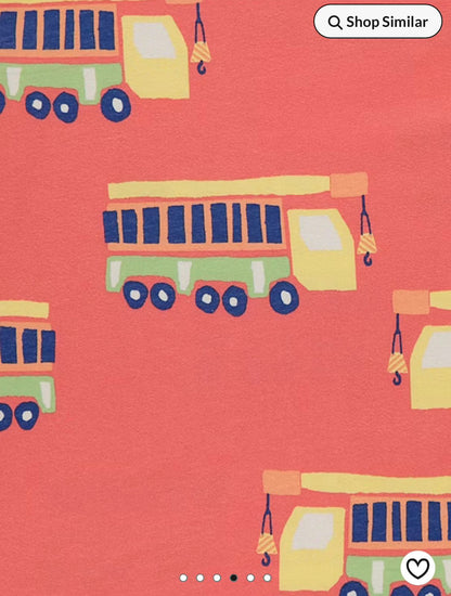 GEORGE VEHICLE PRINT SHORT PJ SET PACK OF 5