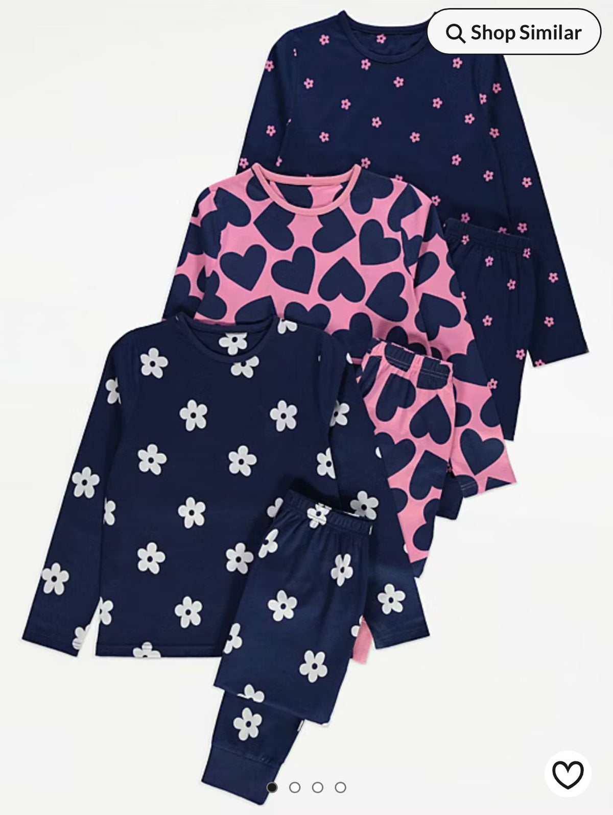 GEORGE COTTON PJ SET PACK OF 3