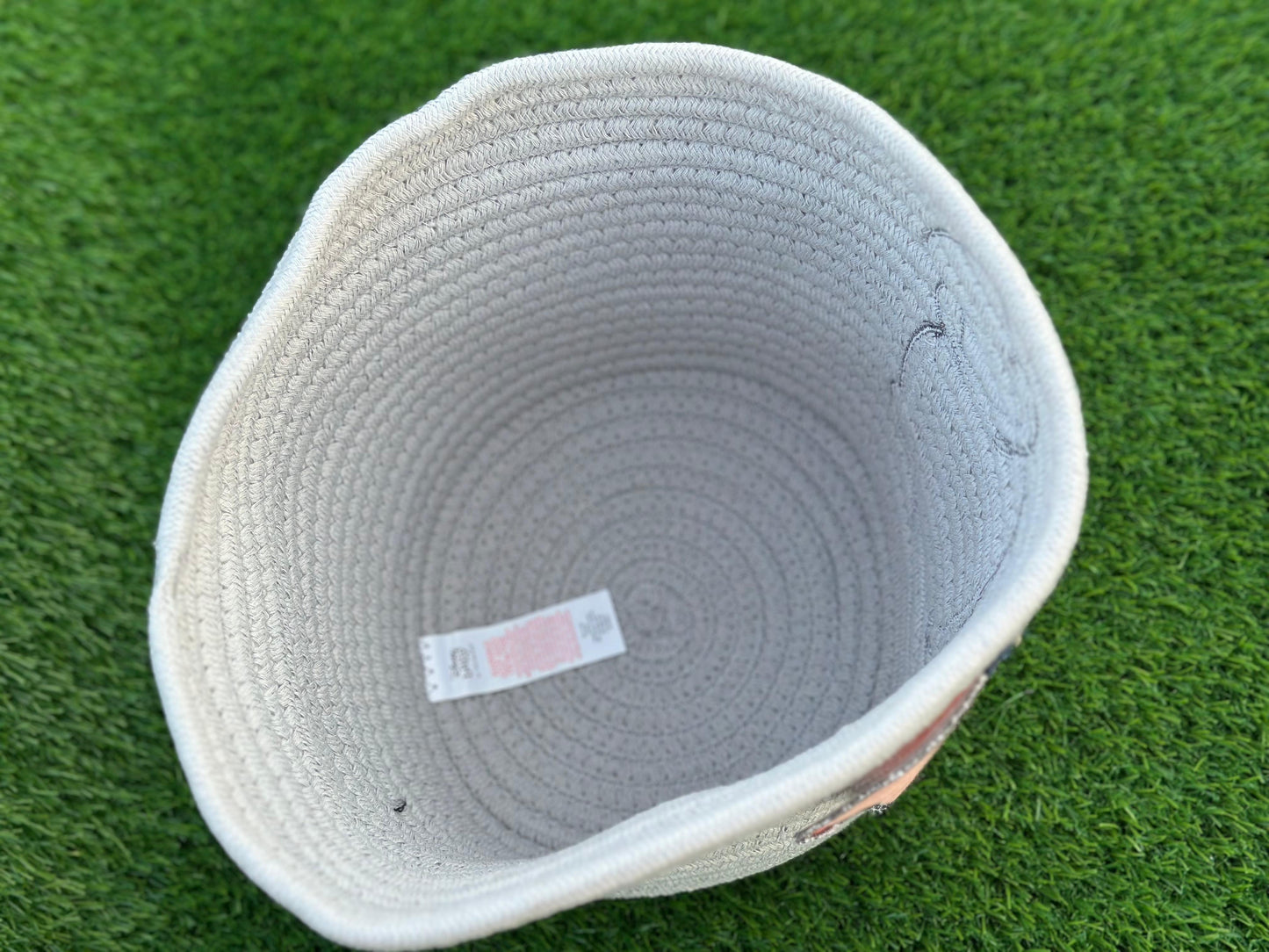 PRIMARK GREY DISNEY DUMBO WOVEN BASKET