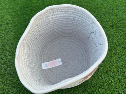 PRIMARK GREY DISNEY DUMBO WOVEN BASKET