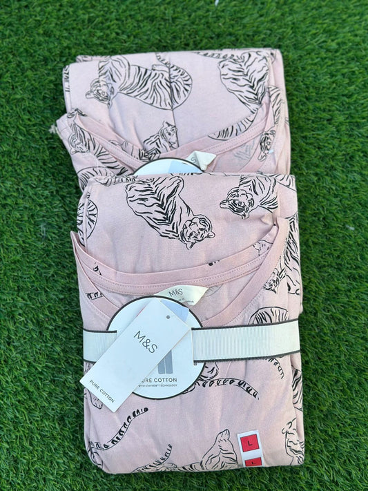 M&S PURE COTTON PJ SET
