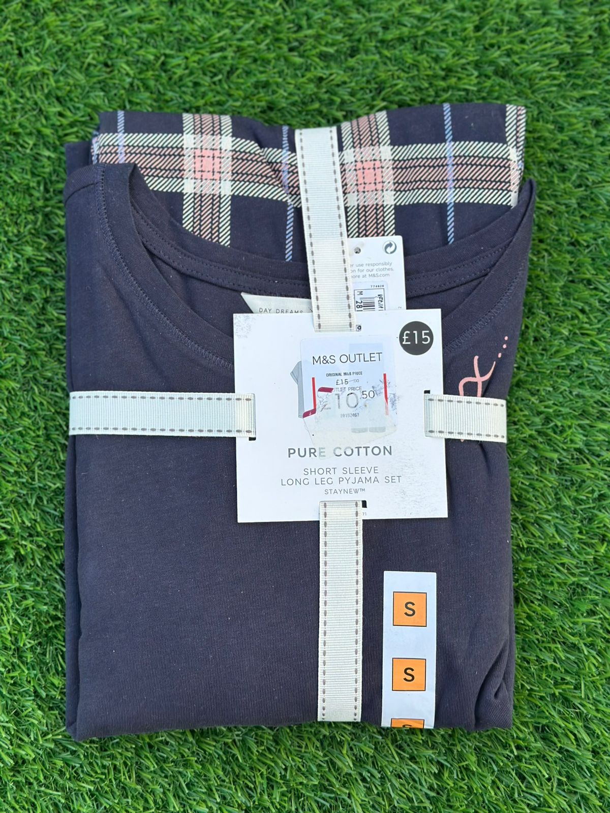 M&S LONG SLEEVES LONG LEG PJ SET