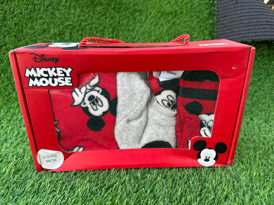 PRIMARK DISNEY MICKY MOUSE PJ SET WIT MATCHING SOCKS