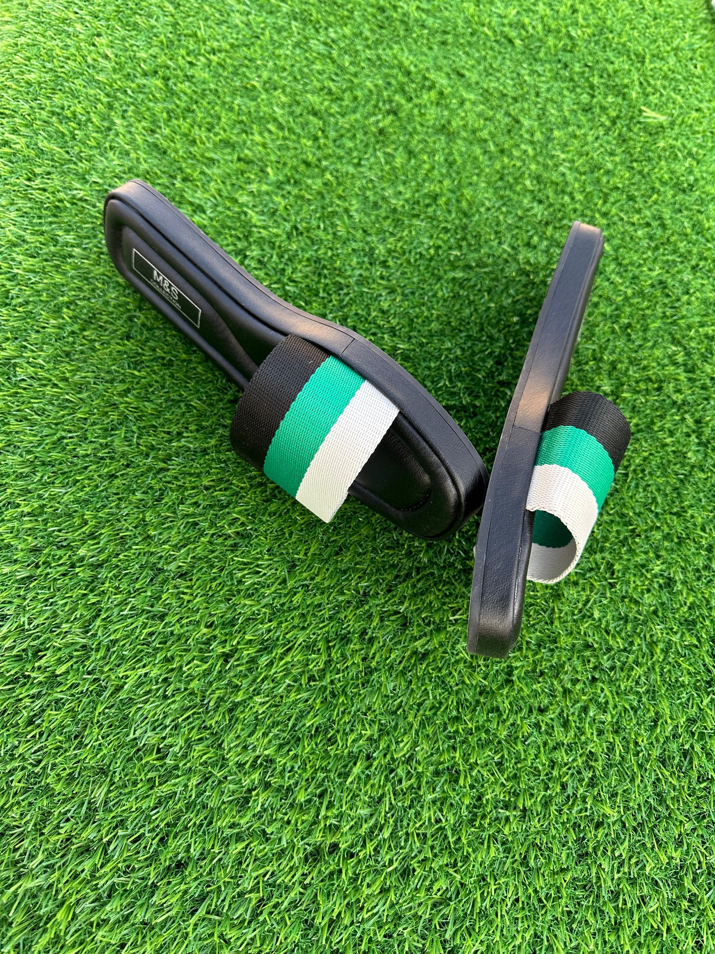 M&S PRINTED FLAT BAND STRAP SLIDERS