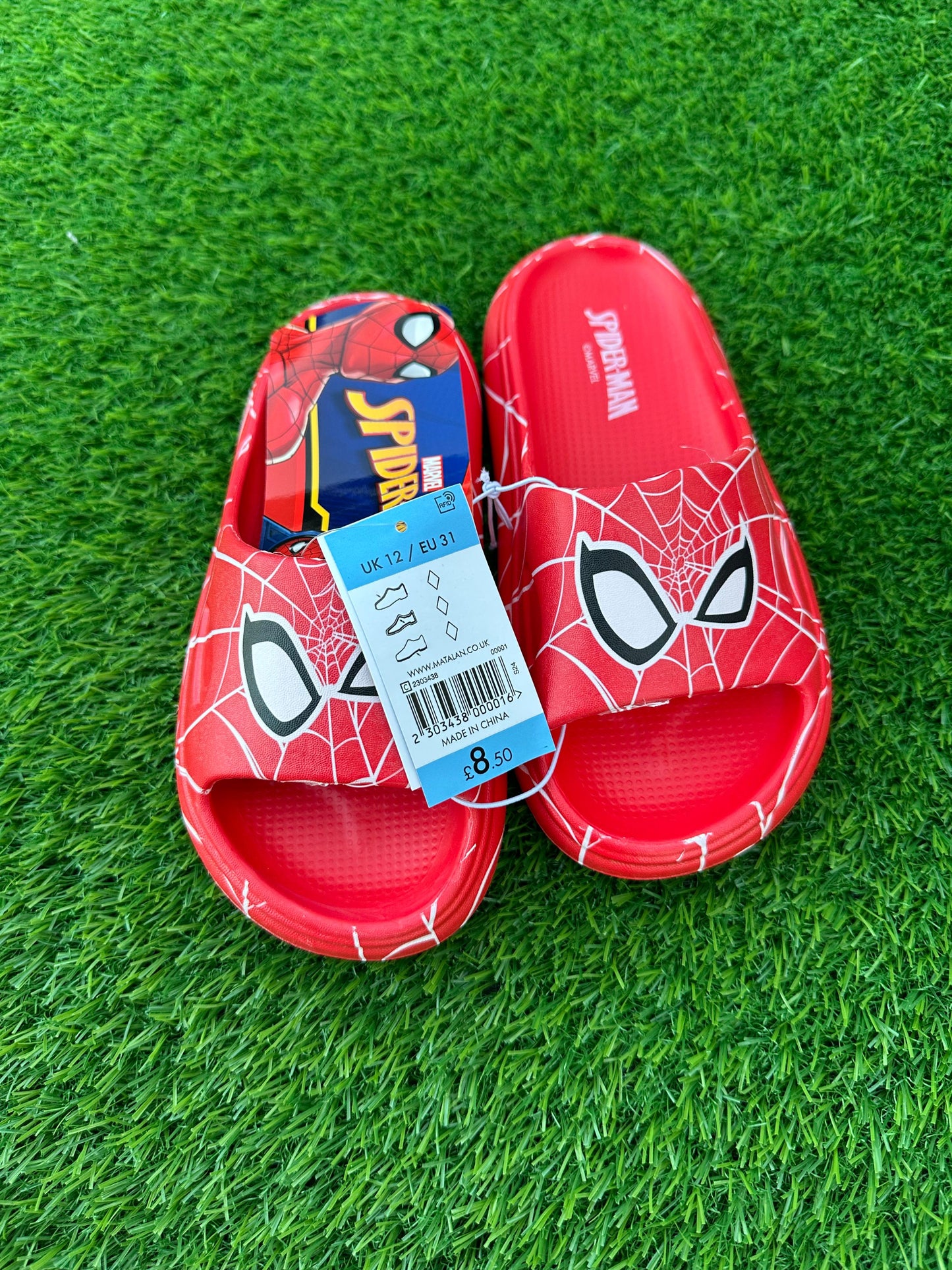 MATALAN MARVAL SPIDER MAN SLIPPER