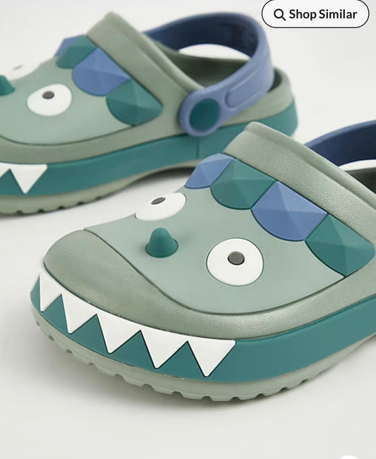 GEORGE SAGE GREEN MONSTER CLOGS