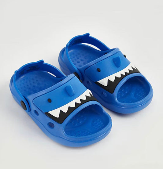 GEORGE NOVELTY SHARK SLIDERS