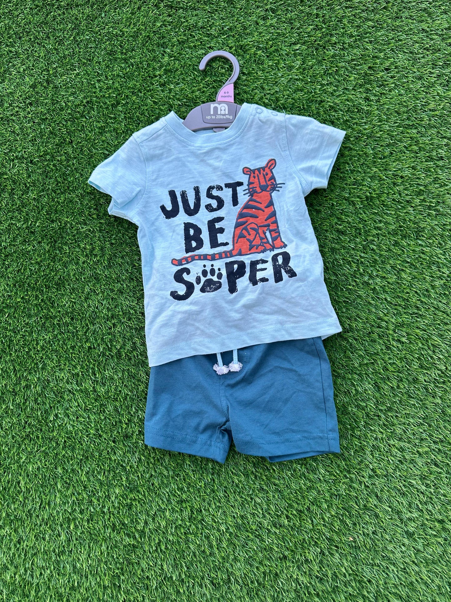 MOTHER CARE T-SHIRT AND SHORTS SET