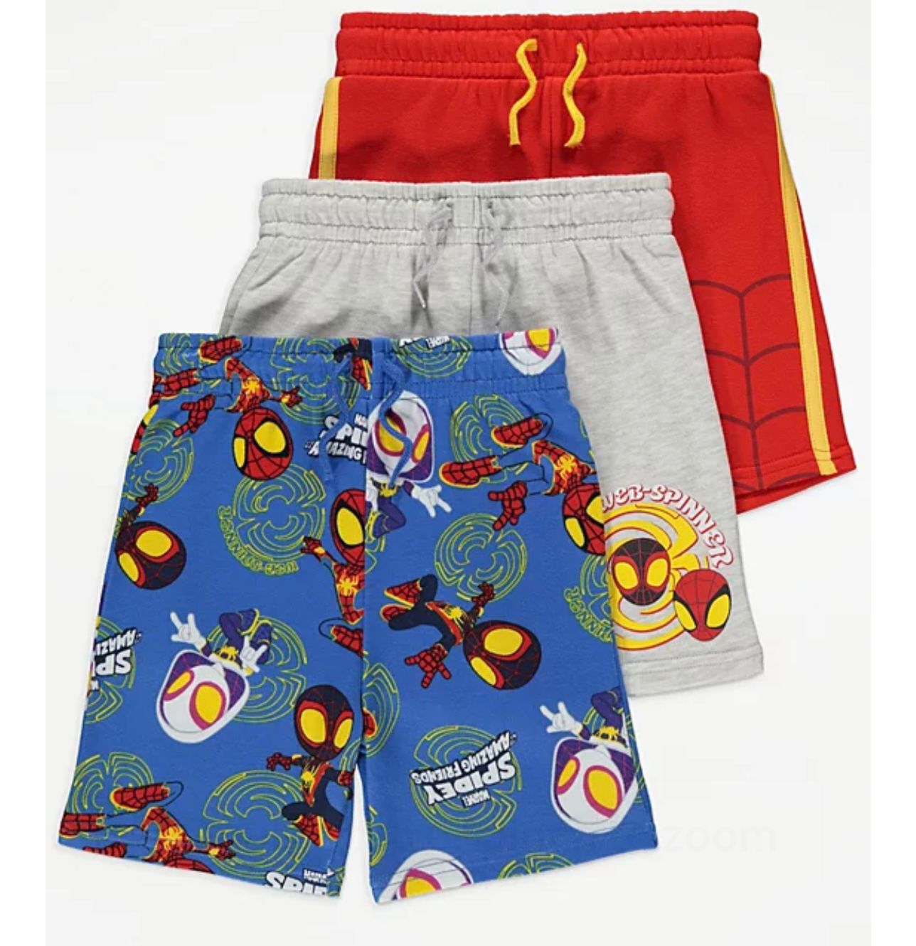 GEORGE SPIDER SHORTS PACK OF 3