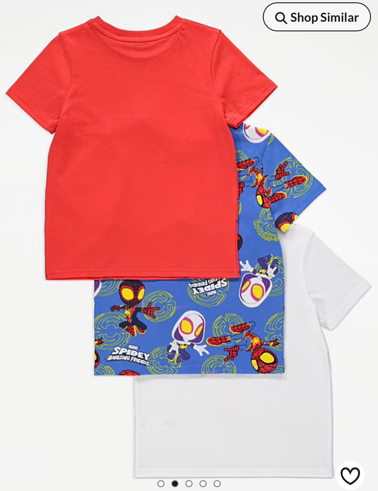 GEORGE MARVALSPIDER MAN T-SHIRT PACK OF 3