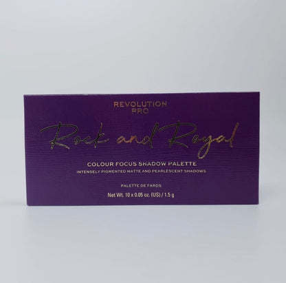 ROCK AND ROYAL BY REVOLUTION PRO COLOUR FOCOUS SHADOW PALETTE