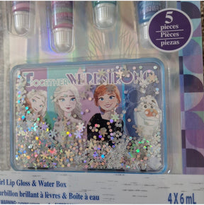 Disney Frozen II Lip Gloss and Water box