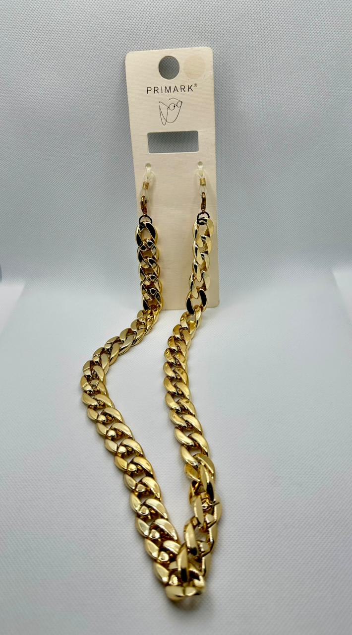 PRIMARK GOLD TONED GLASSES CHAIN