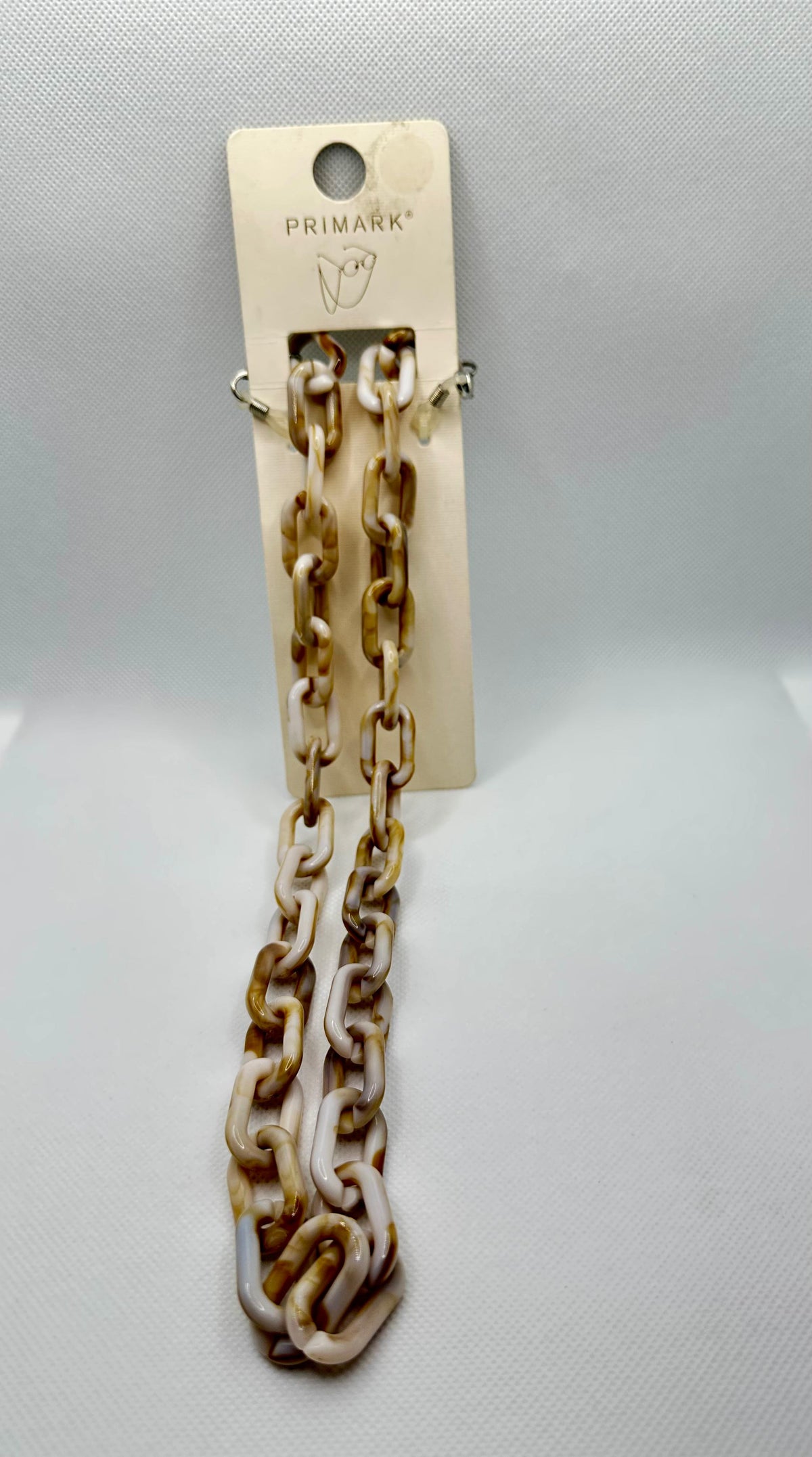 PRIMARK TORTOISESHELL ACRYLC GLASSES CHAIN