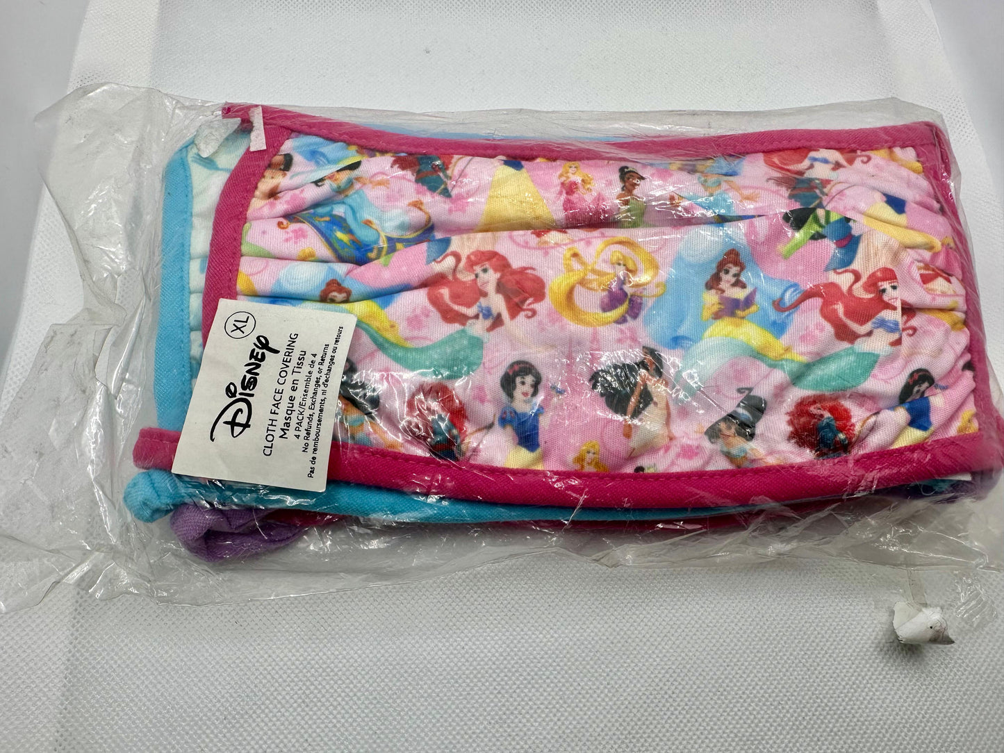 DISNEY CLOTH FACE COVERING MASK PACK OF 4