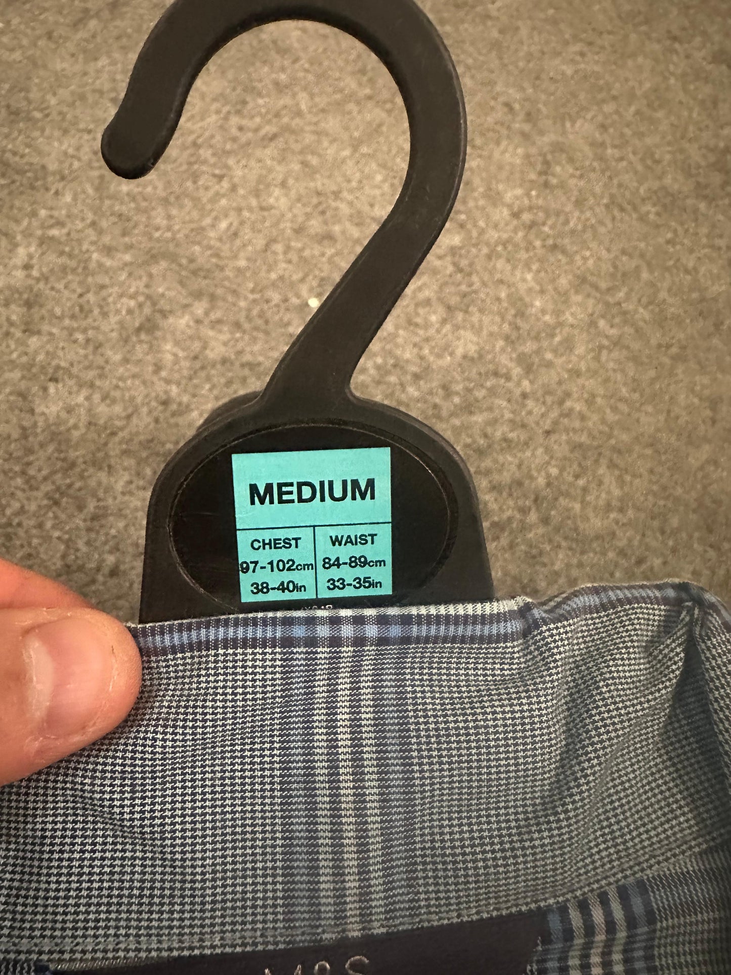 M&S PURE COTTON PJ SET