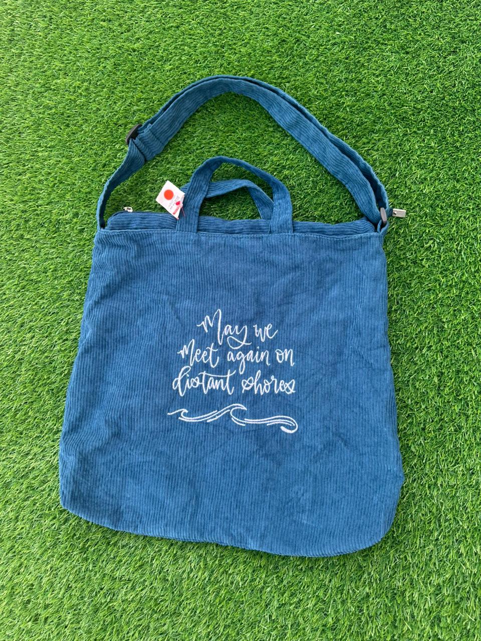 CORDUROY TOTE BAG