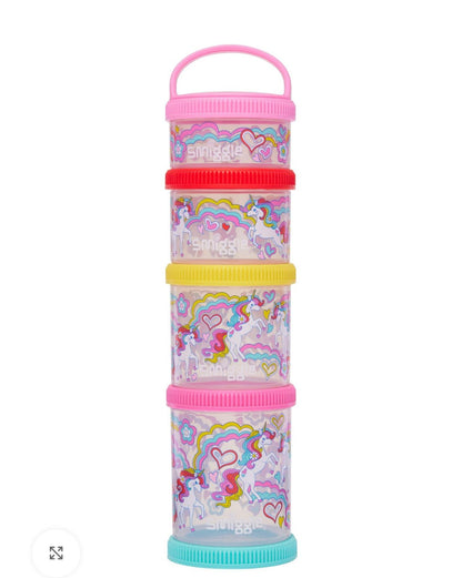 SMIGGLE SNAK & STACK CONTAINER SET OF 4