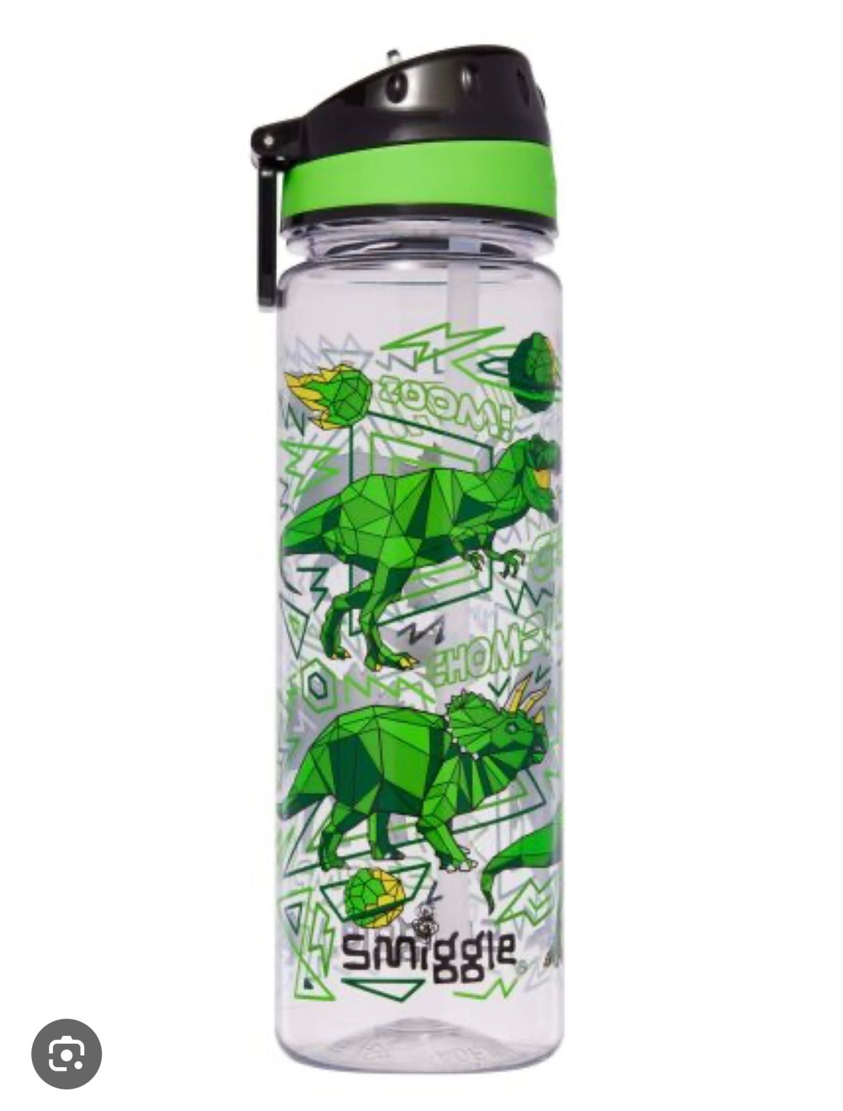 SMIGGLE SIPPER DINO BPA FREE WATER BOTTLE 650ML