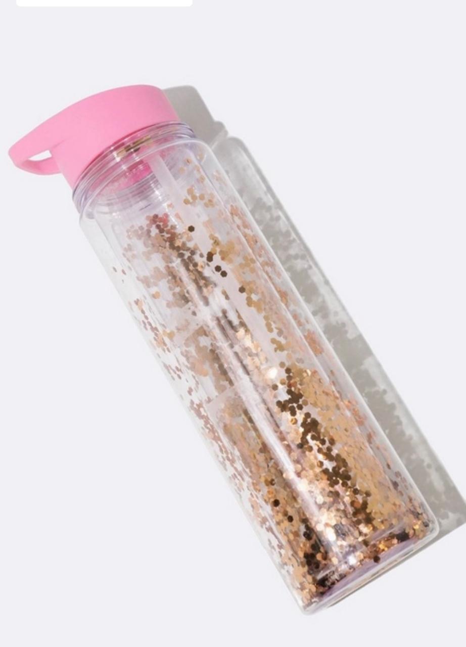 SMIGGLE SIPPER GLITTER FILLED BPA FREE WATER BOTTLE 550ML