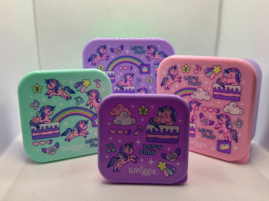 SMIGGLE 4 IN 1 BPA & PHTHALATES FREE FOOD CONTAINER NEST