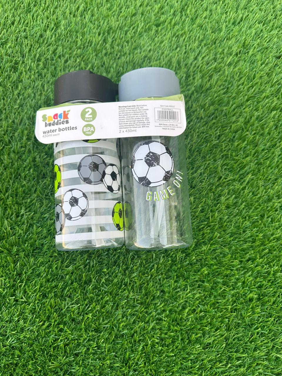 SANCK BUDDIES BPA FREE WATER BOTTLE PACK OF 2 430ML