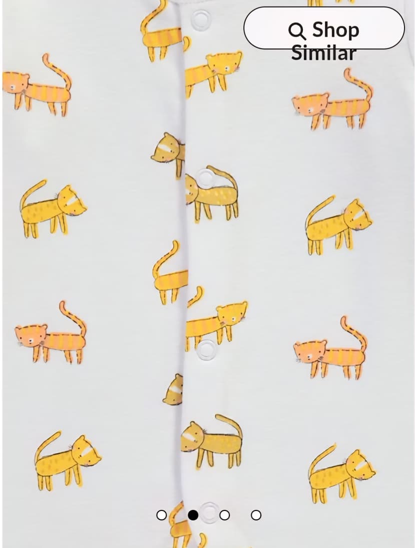 GEORGE ANIMAL PRINTED SLEEPING SUIT PACK OF 3