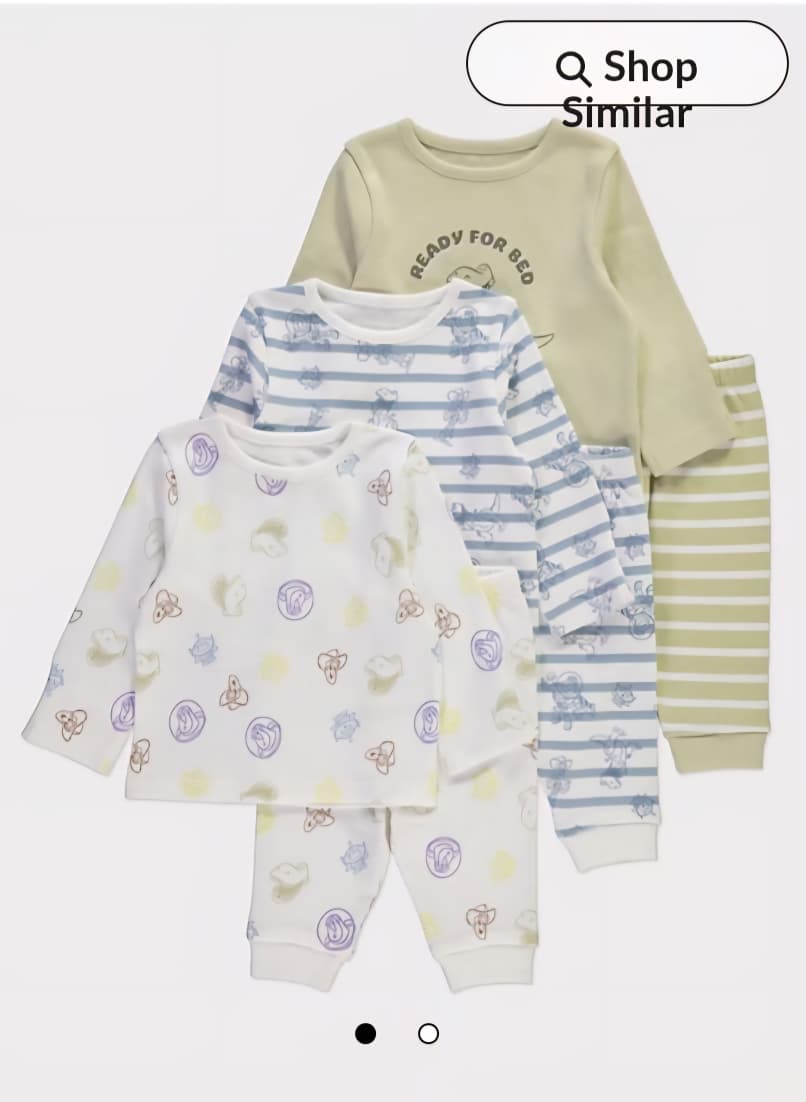 GEORGE DINO PJ SET PACK OF 3