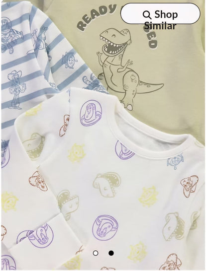 GEORGE DINO PJ SET PACK OF 3